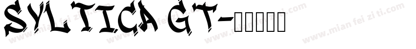 Syltica GT字体转换